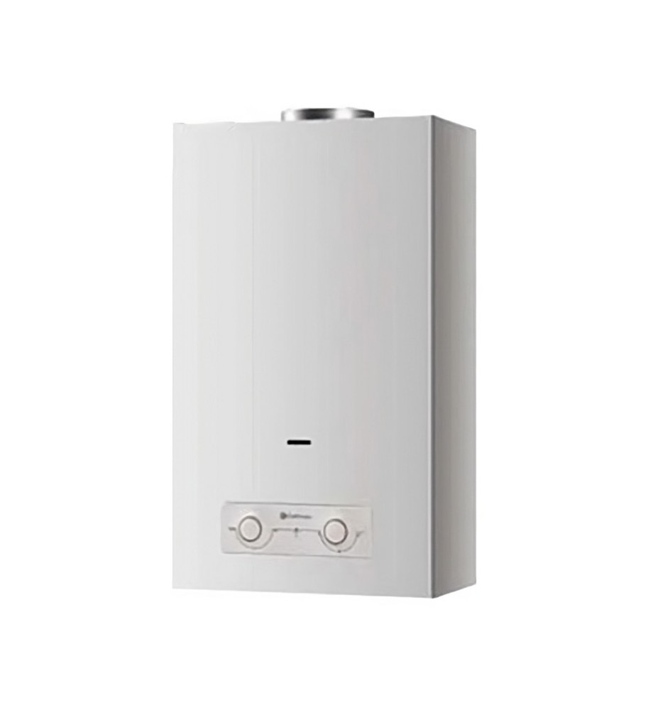 SCALDABAGNO SCALDINO A GAS CAMERA APERTA CHAFFOTEAUX BRD LNX ONM 11 EU METANO